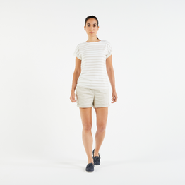 Short de voile femme sailing 100 beige