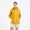 Chaqueta cortavientos impermeable Mujer 100 ocre