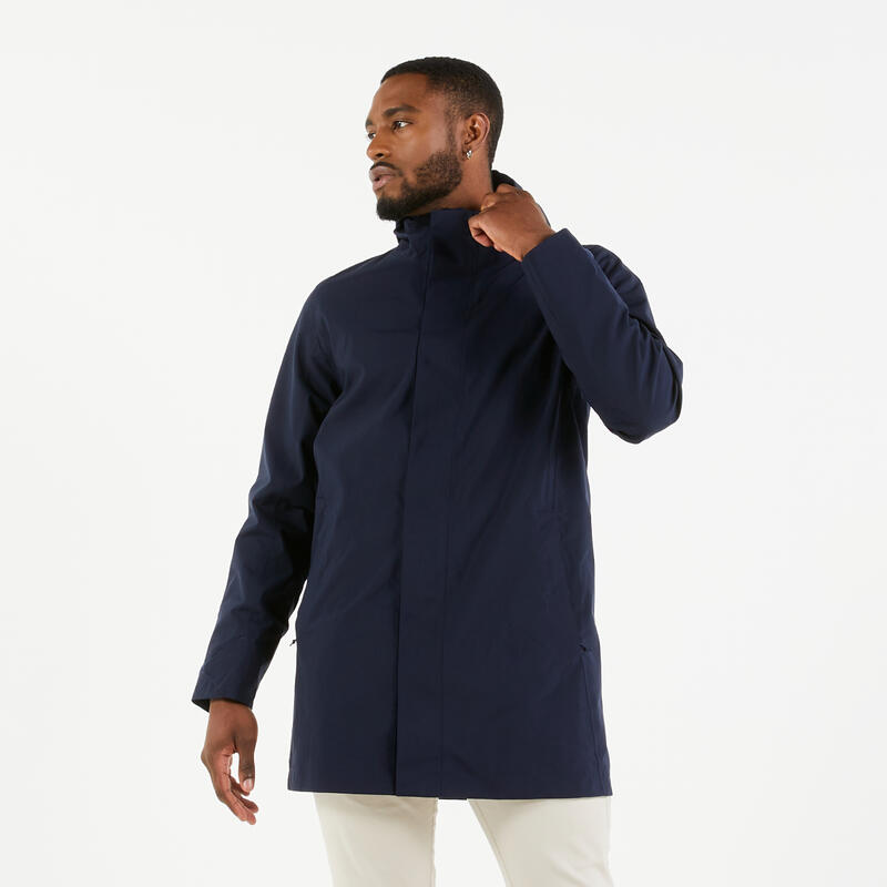 Ciré homme imperméable coupe vent Sailing 300 Bleu Marine