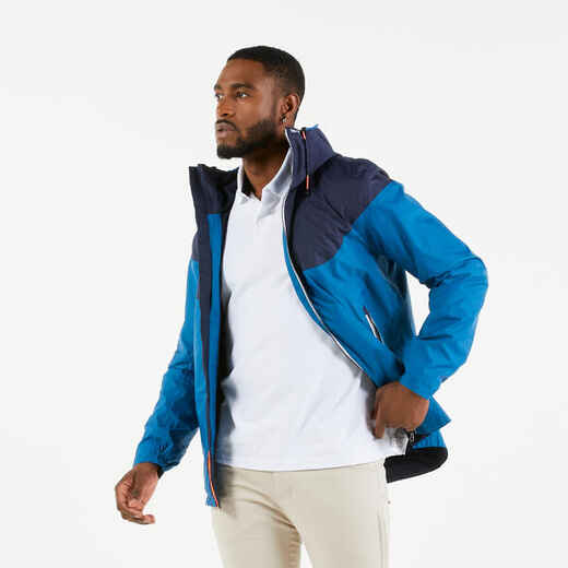 
      CHAQUETA IMPERMEABLE HOMBRE SAILING100 AZUL CELESTE
  