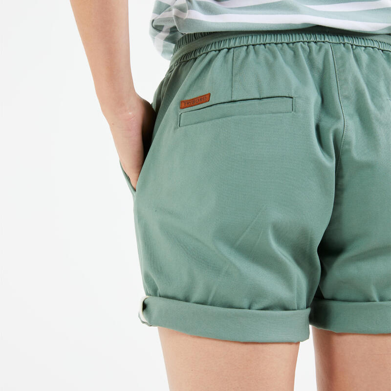 Short de voile femme SAILING 100 Khaki