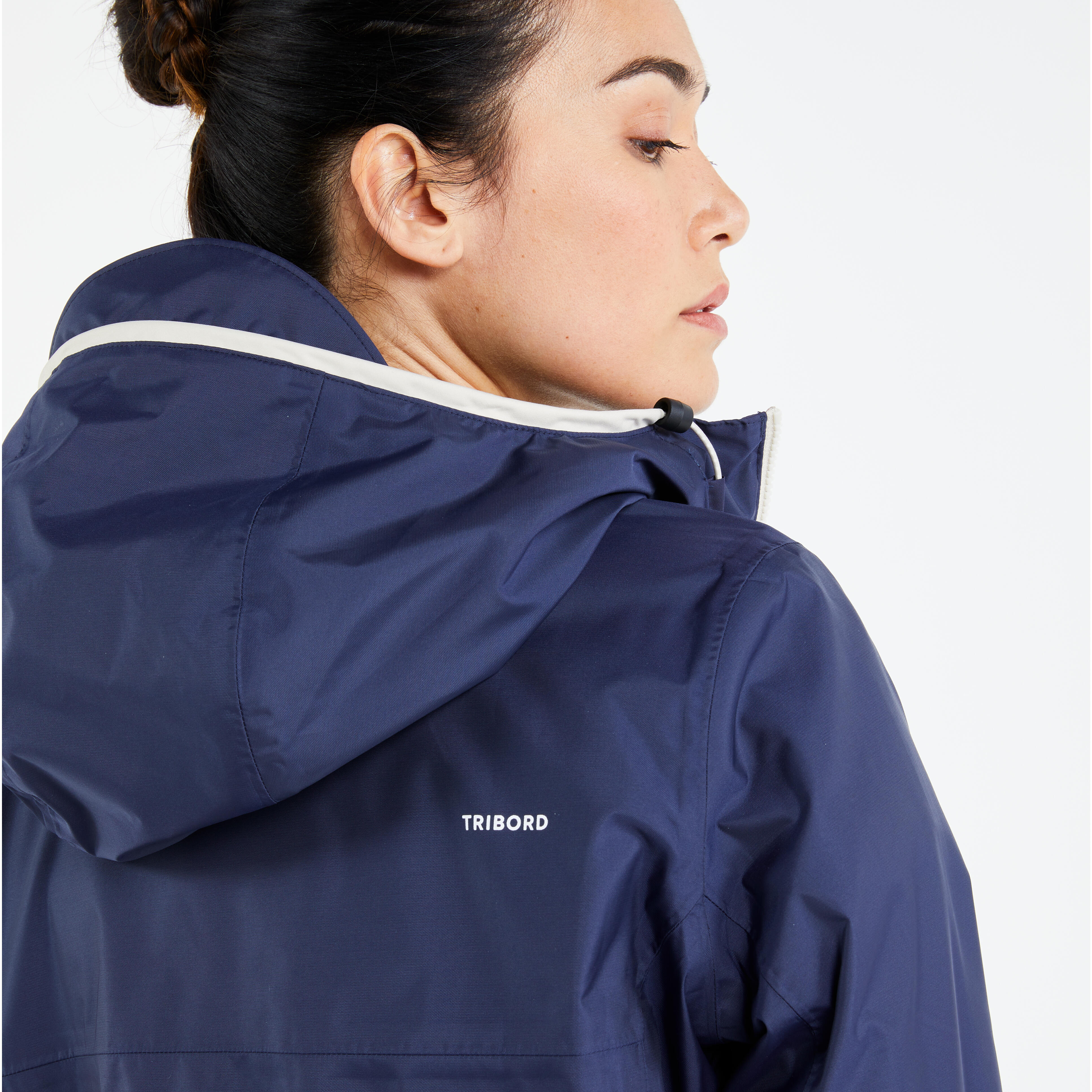 Veste impermeable de voile veste de pluie SAILING 100 femme