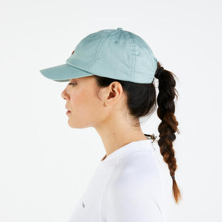 Кепка 100 для вітрильного спорту сіро-зелена