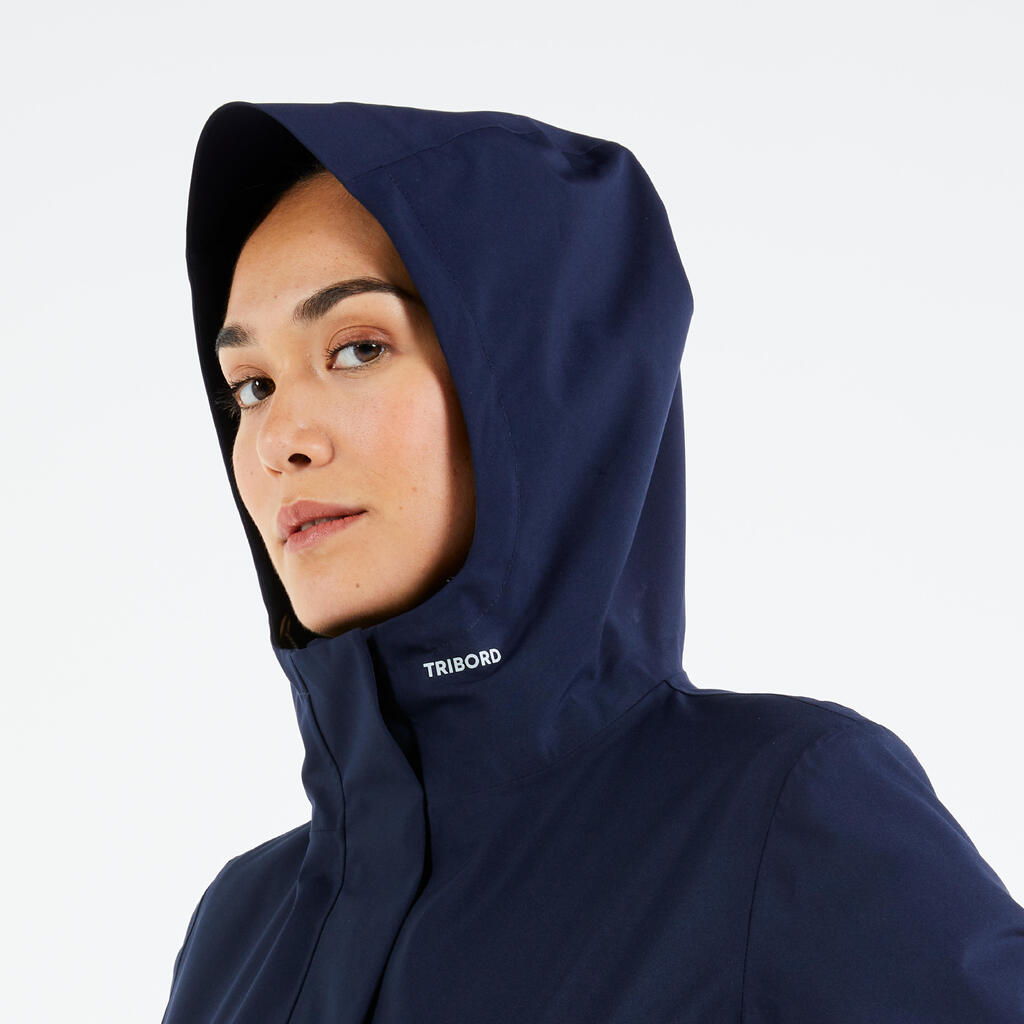 IMPERMEABLE SAILING 300 MUJER AZUL MARINO