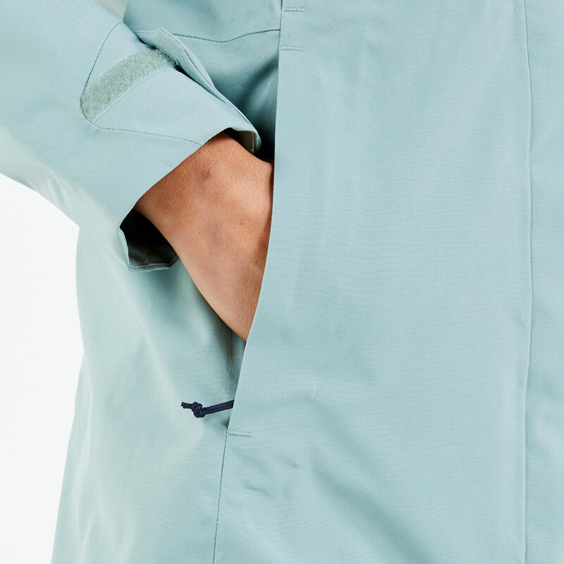 Ciré femme imperméable sailing 500 vert clair