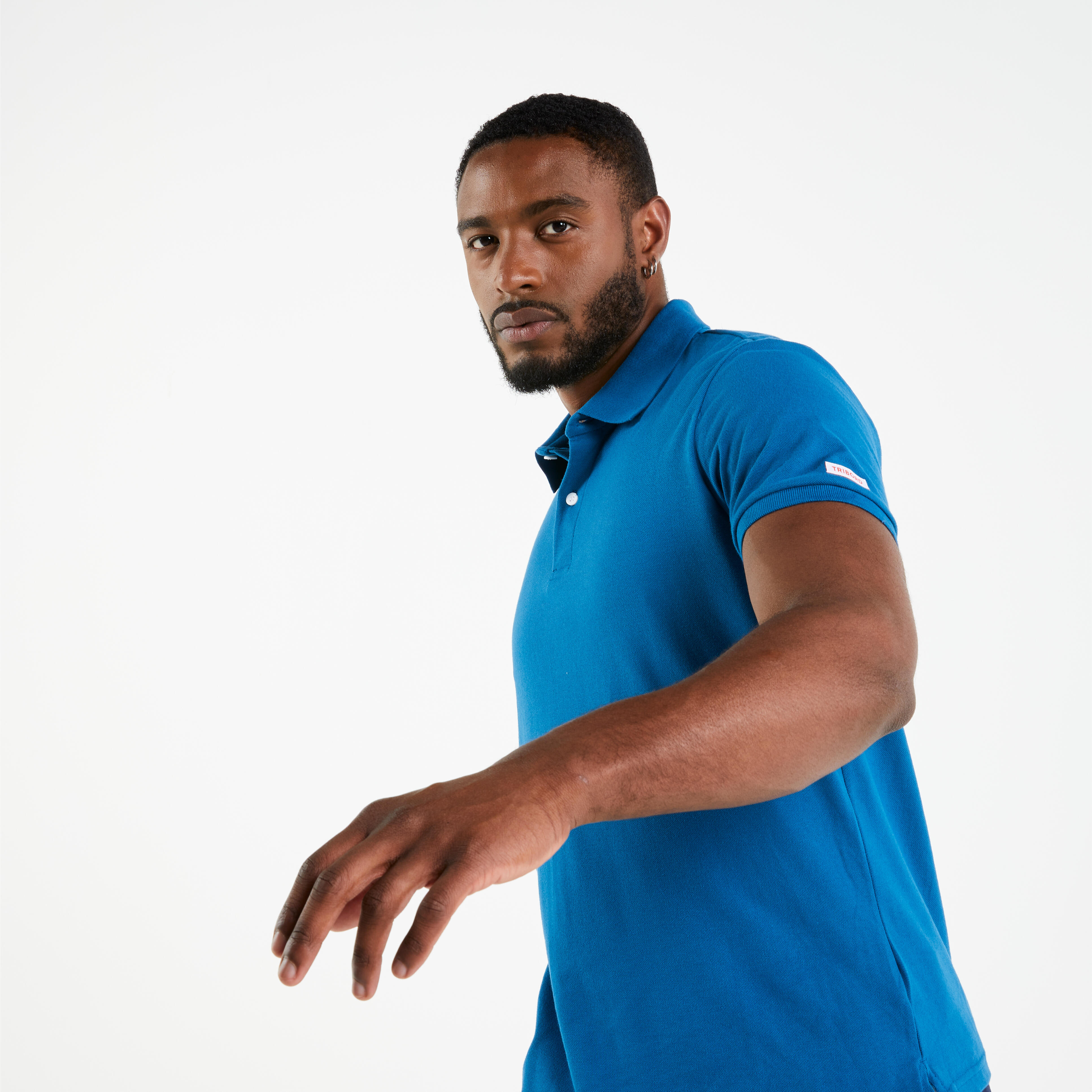 Polo marin homme sale