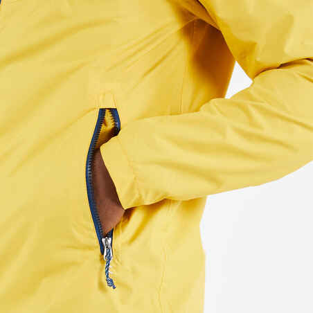 Sailing Waterproof Windproof Jacket SAILING 100 light yellow