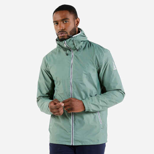 
      Chaqueta impermeable y rompevientos para hombre Tribord Sailing 100 verde
  