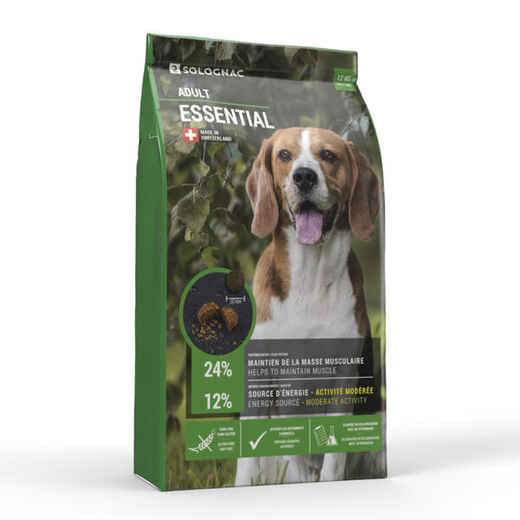 
      Hunde-Trockenfutter in Krokettenform Adult Essential 12 kg 
  