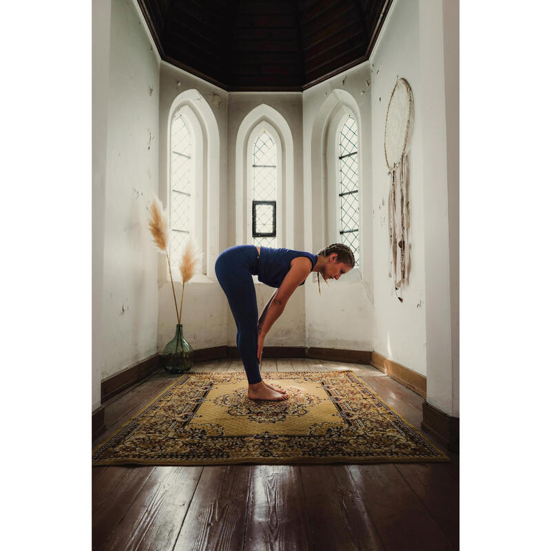 Crop top premium yoga indigo