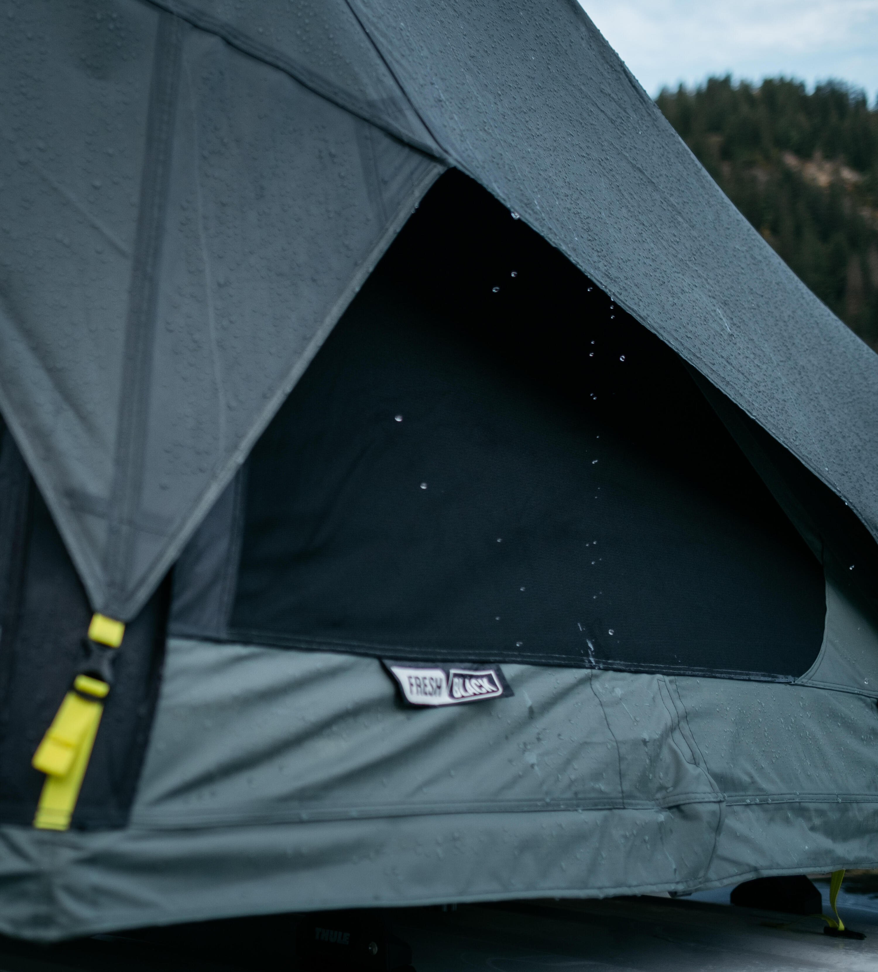 Tente de toit gonflable mh900 fresh & black 2 personnes 15/26