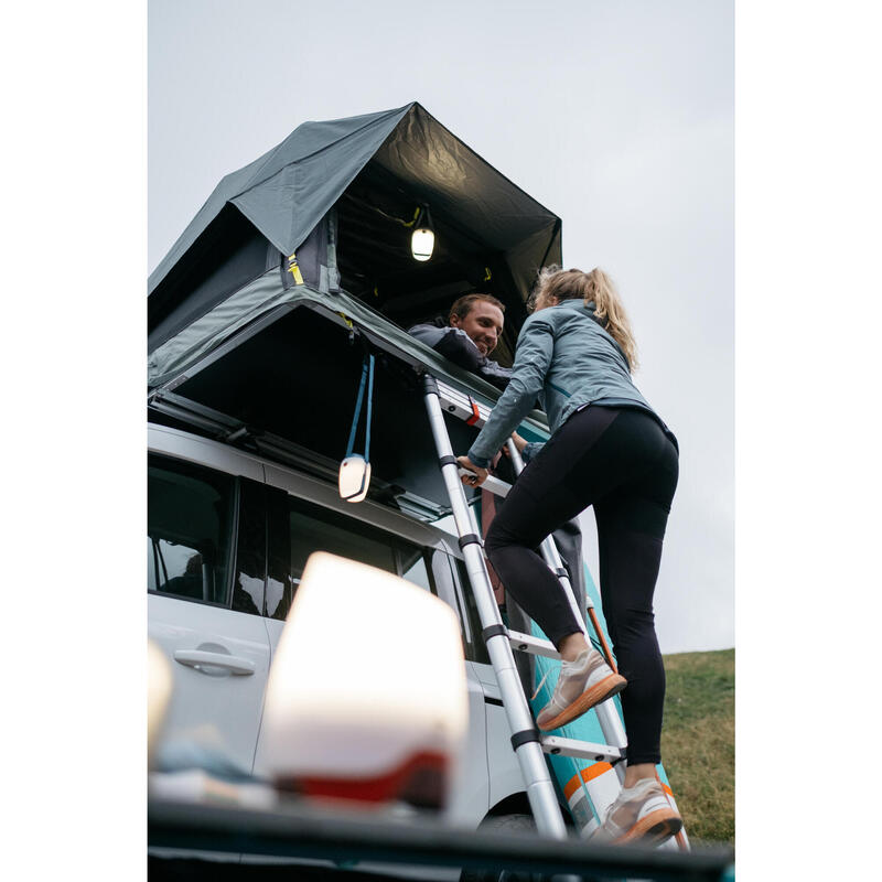 INFLATABLE ROOF TENT MH900 FRESH & BLACK 2 PERSON QUECHUA Decathlon