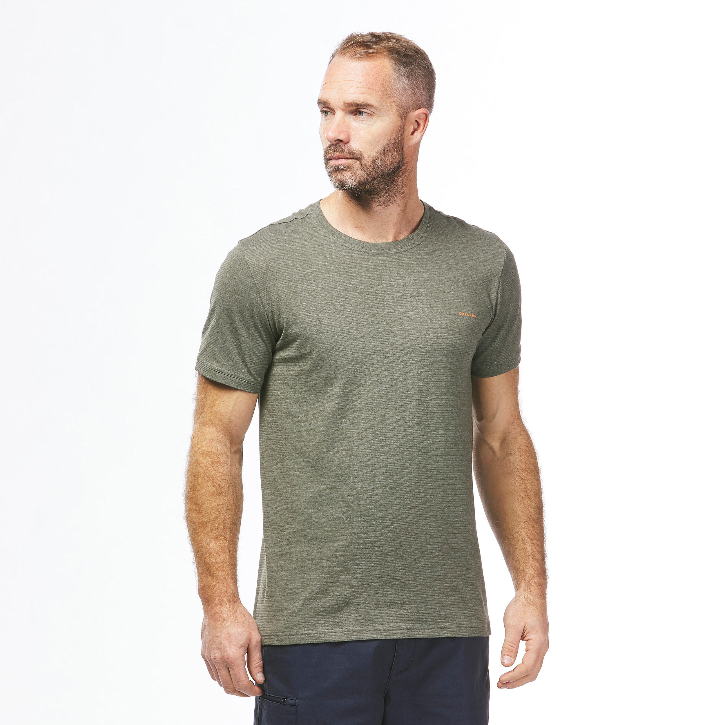 T-shirt da uomo NH500 fresh rec khaki