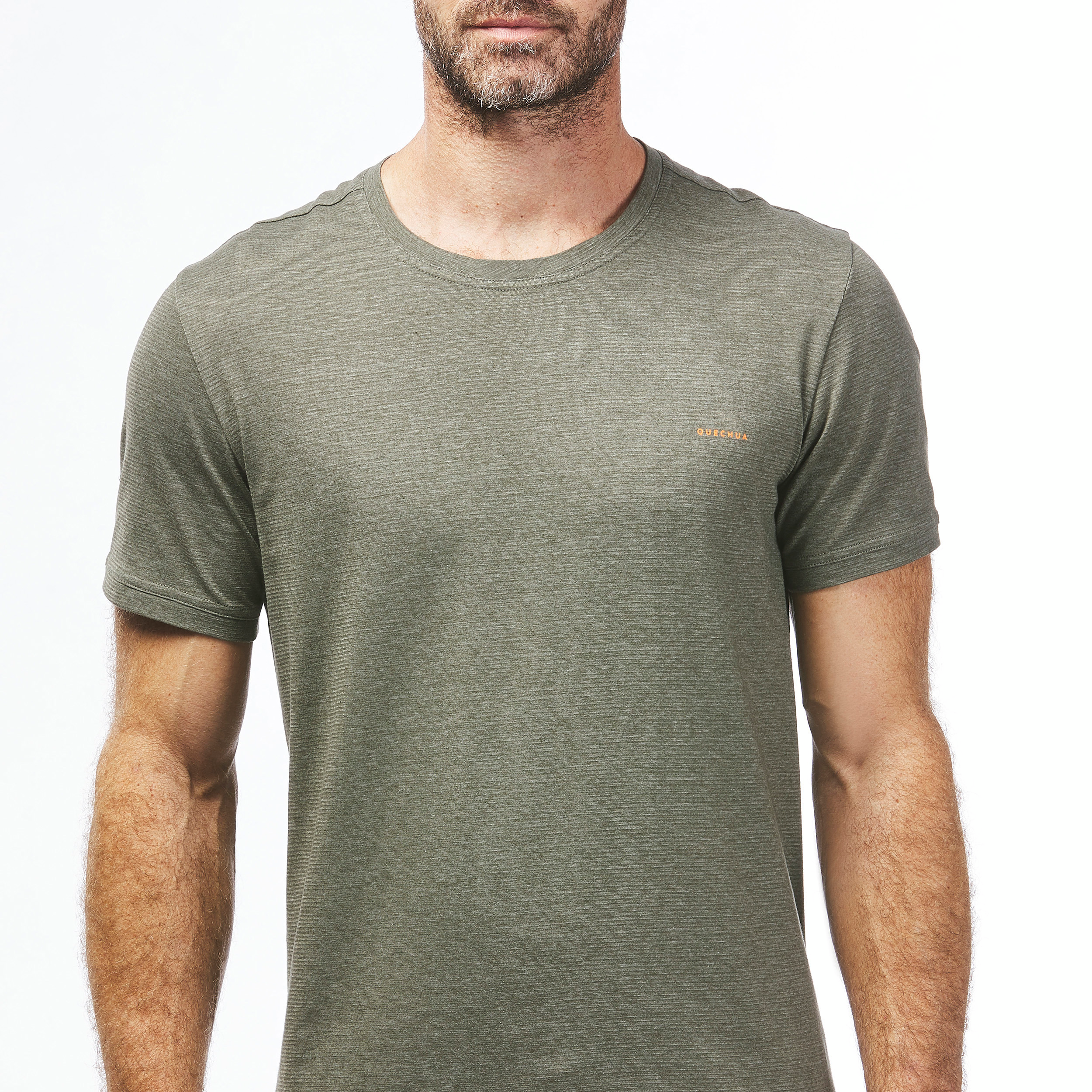 T-shirt NH500 fresh rec khaki men