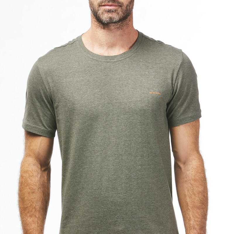 Erkek Outdoor Tişört - Yeşil - NH500 Fresh