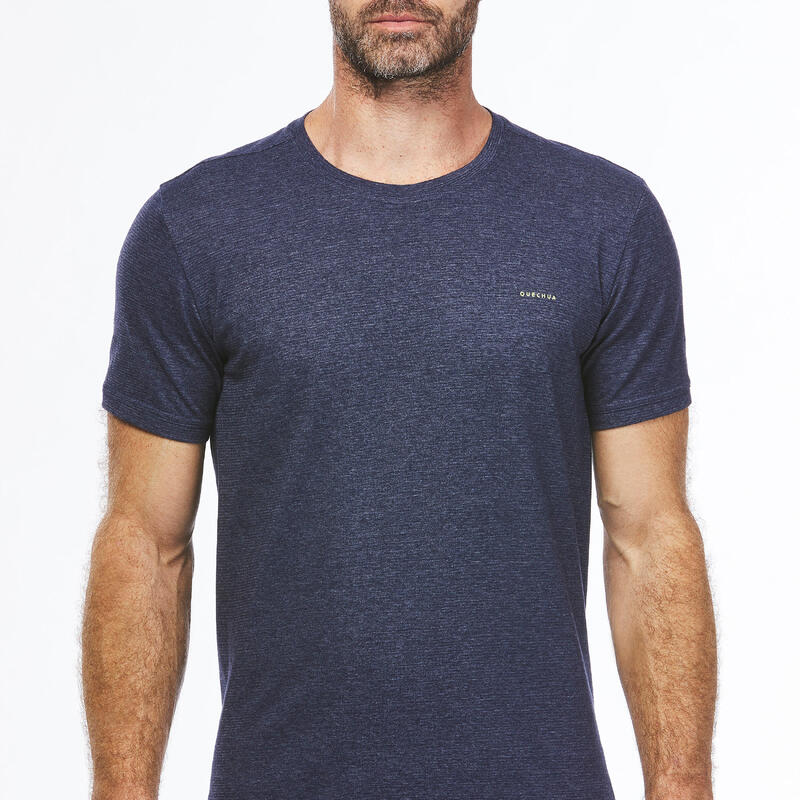 T-shirt NH500 Fresh rec marineblauw