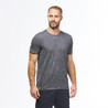 Men Half Sleeve Seamless Comfort T-Shirt Grey - NH550
