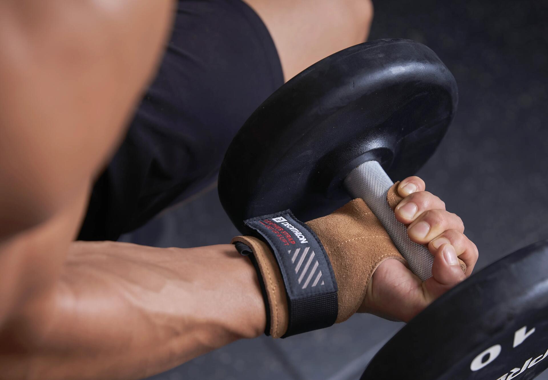 Lot De 4 Poignées Antidérapantes Musculation - Pads De Préhension Pour Tractions, Fitness Et Cross-Training