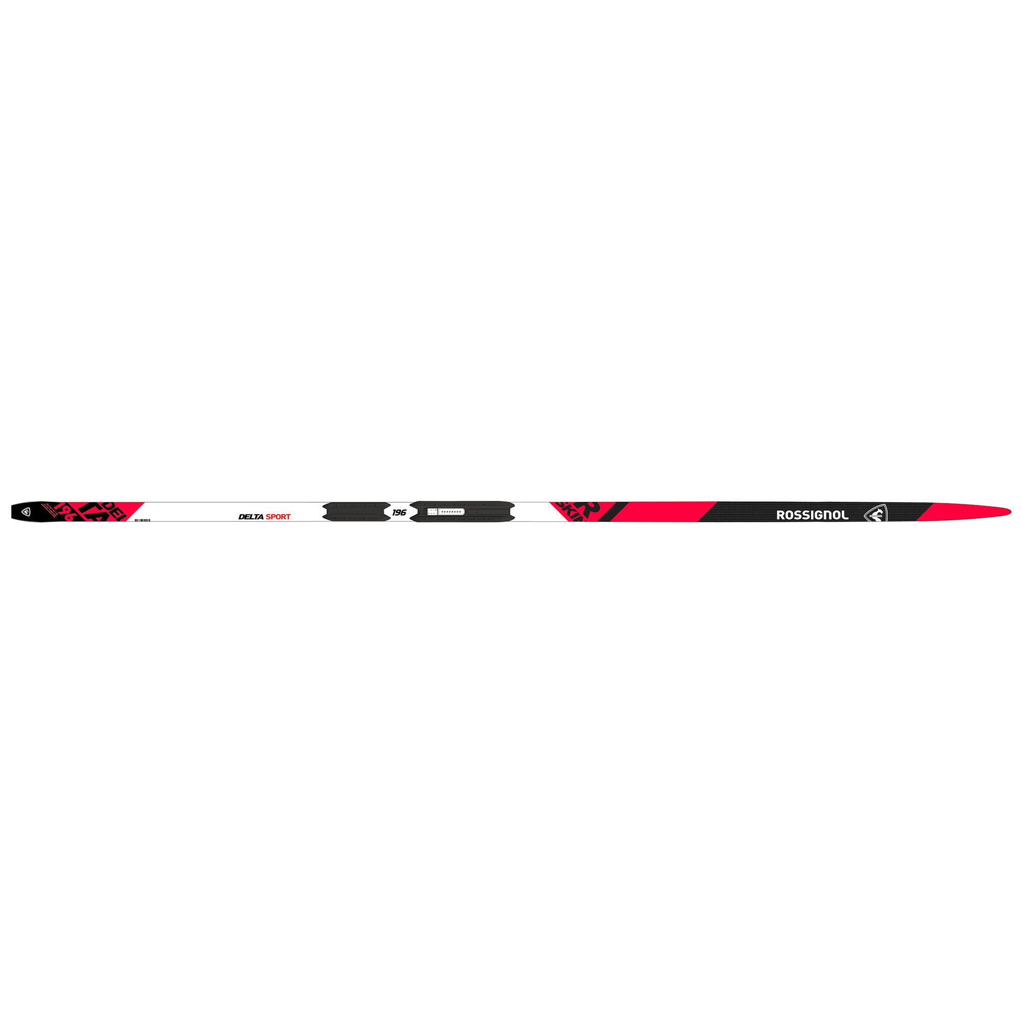 ADULT CROSS-COUNTRY SKI - DELTA COMP R-SKIN RACE CLASSIC BLACK/RED