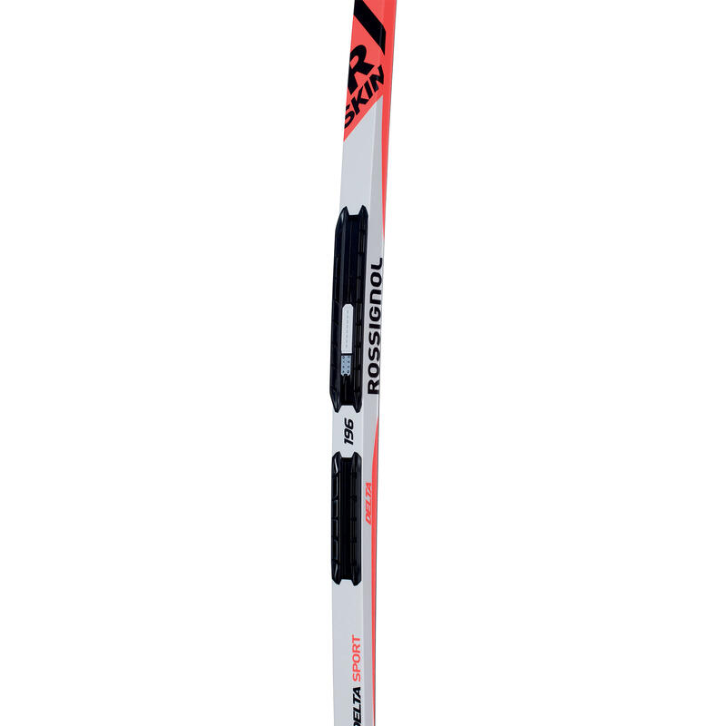 SKI DE FOND NORDIQUE ADULTE - DELTA COMP R-SKIN RACE CLASSIC NOIR/ROUGE