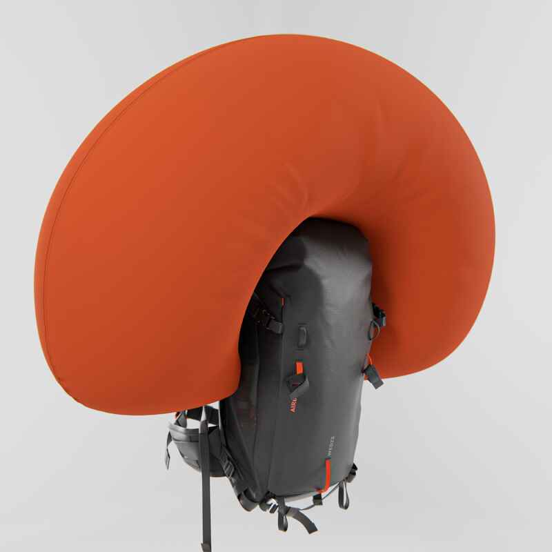 Lawinenrucksack, Skirucksack Freeride 30 l - schwarz (ohne Kartusche)