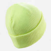 KIDS’ SKI HAT - FISHERMAN - NEON YELLOW
