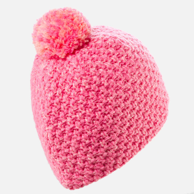 Gorro de invierno Niños Wedze Timeless rosa