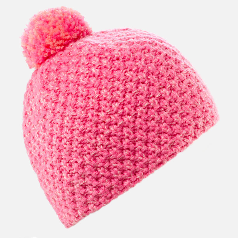 Gorro de invierno Niños Wedze Timeless rosa