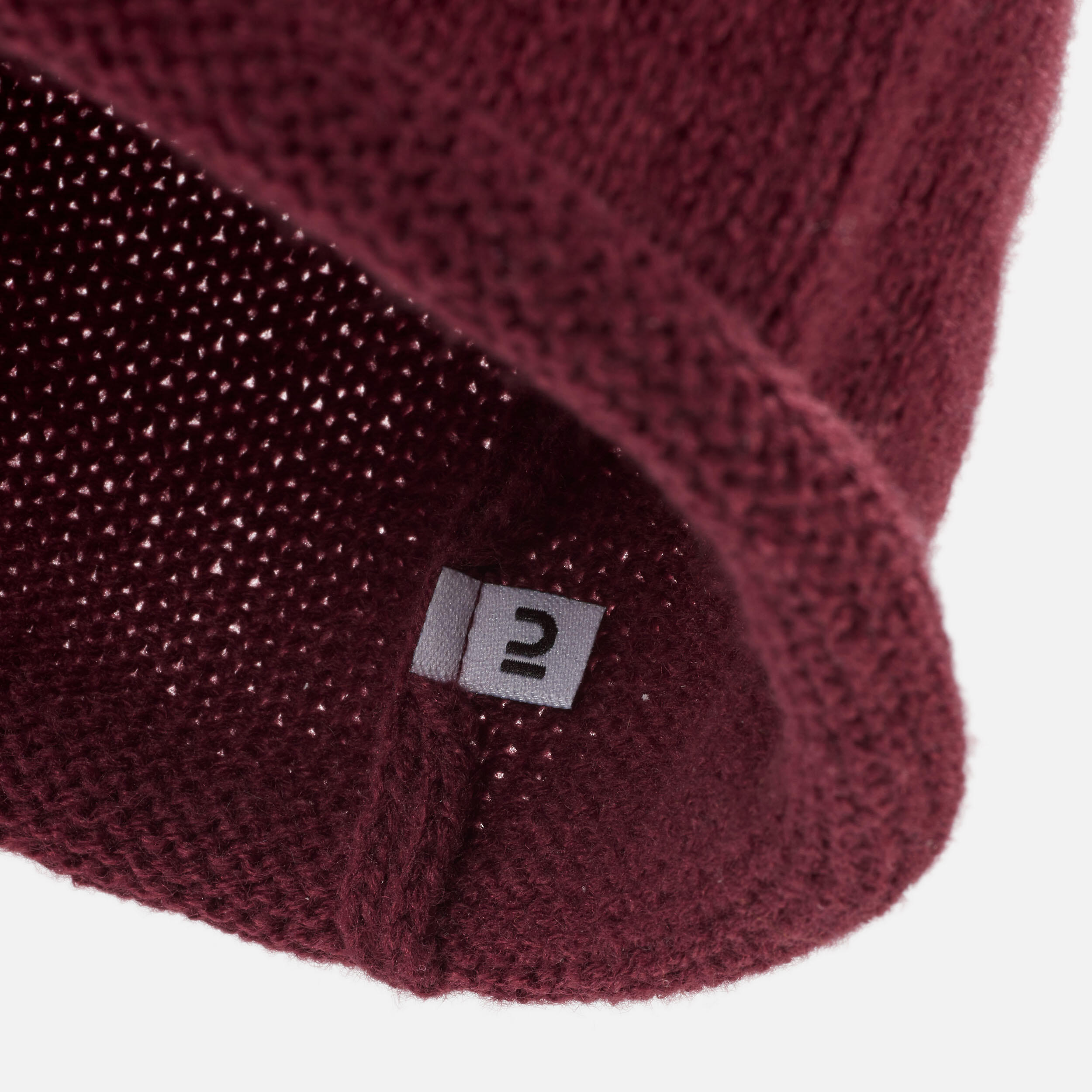 ADULT SKI CAP - URBAN - BURGUNDY