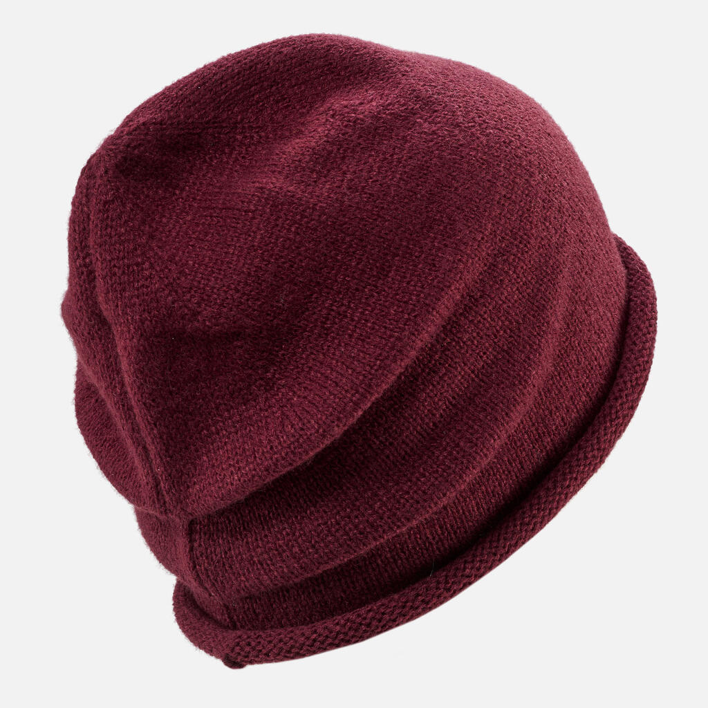 ADULT SKI HAT - URBAN - BURGUNDY