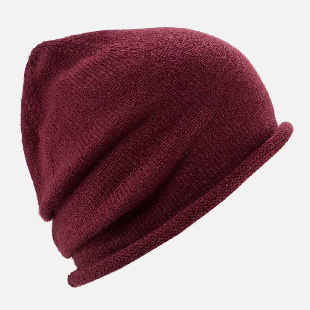 ADULT SKI HAT - URBAN - BURGUNDY