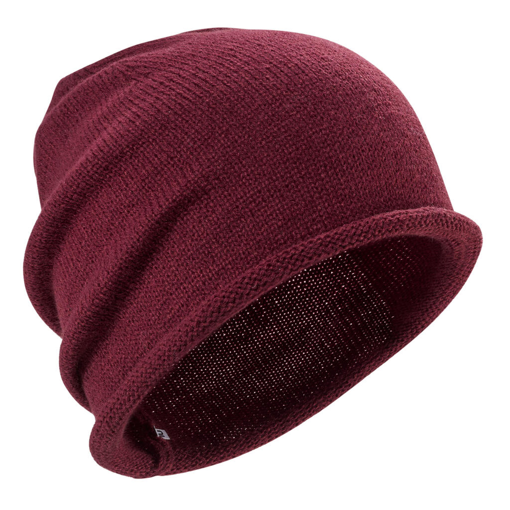 ADULT SKI HAT - URBAN - BURGUNDY