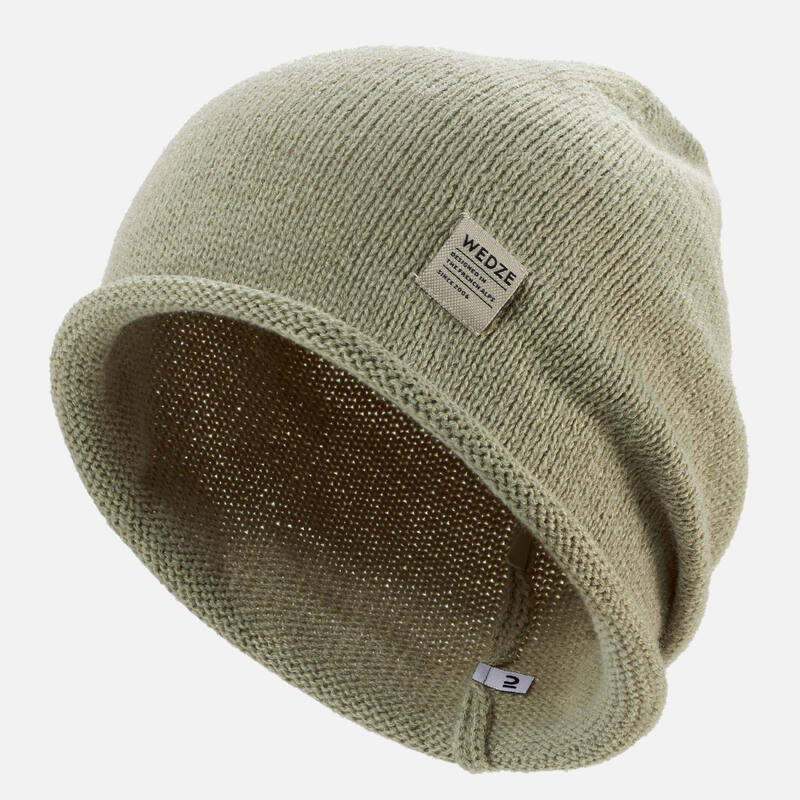 Gorro de esquí e invierno Adulto Wedze Urban Gris verde