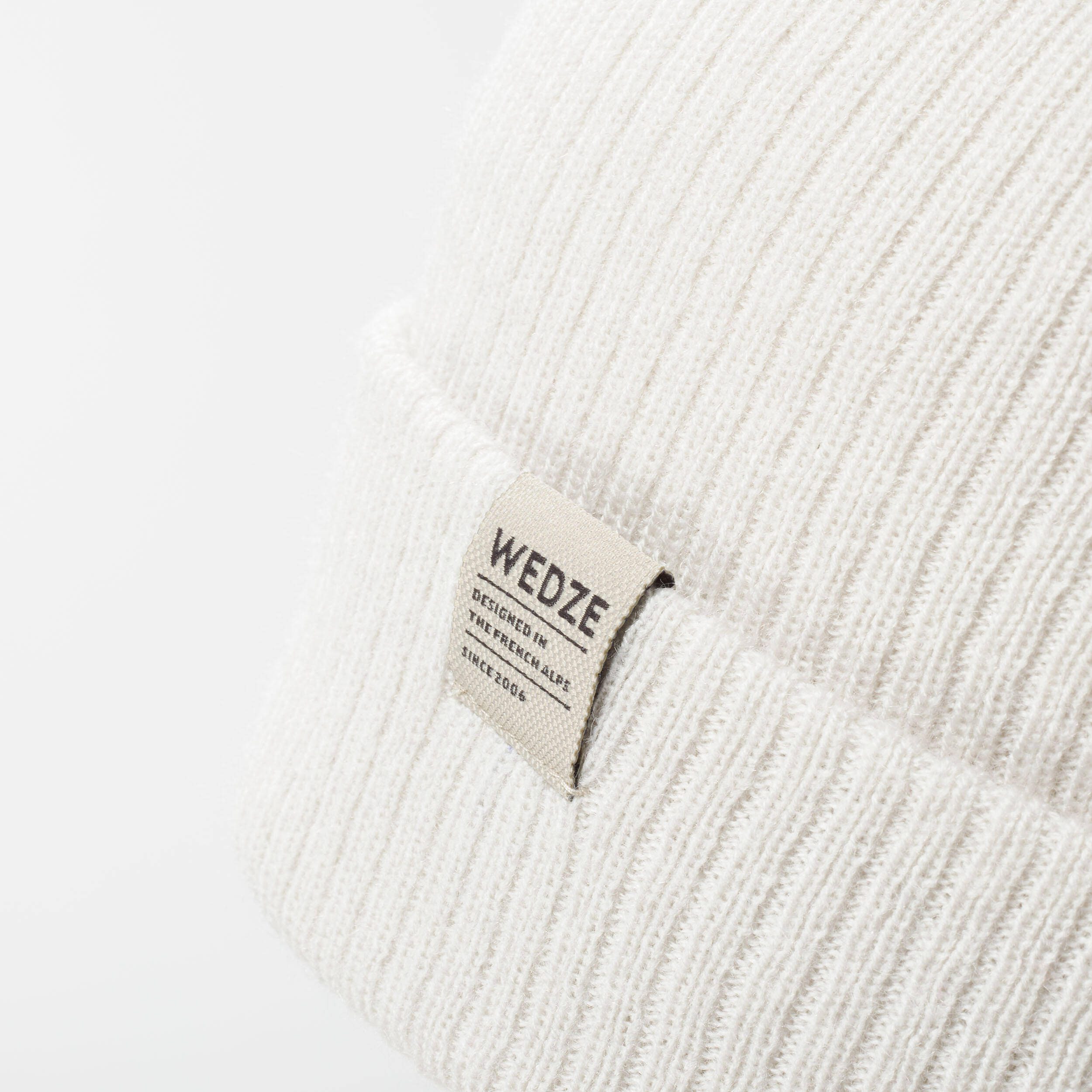 Adult ski fisherman hat - Light beige -  5