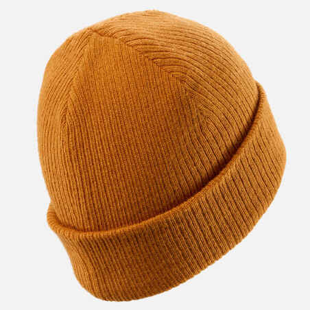 ADULT SKI HAT - FISHERMAN - OCHRE