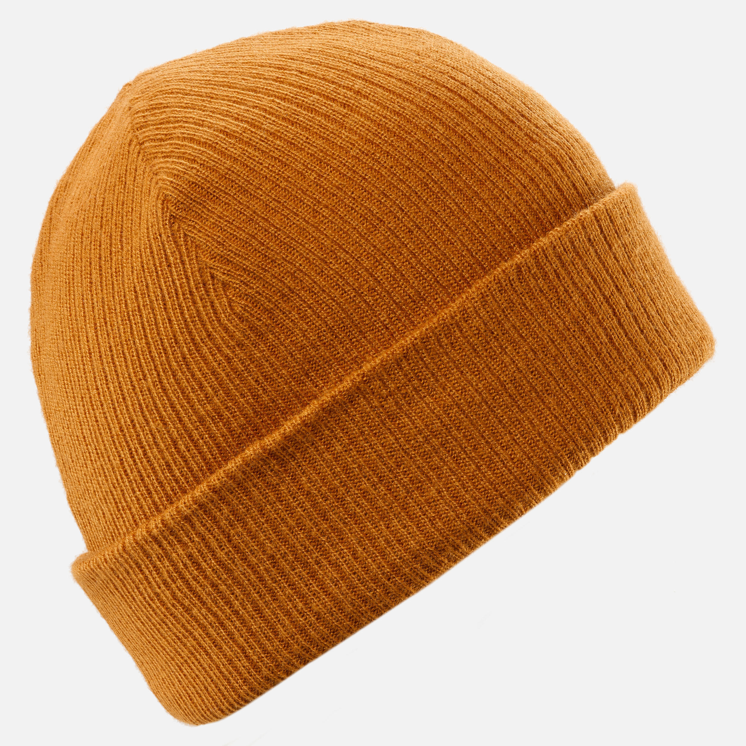 ADULT SKI HAT - FISHERMAN - OCHRE 6/12