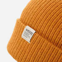 ADULT SKI HAT - FISHERMAN - OCHRE