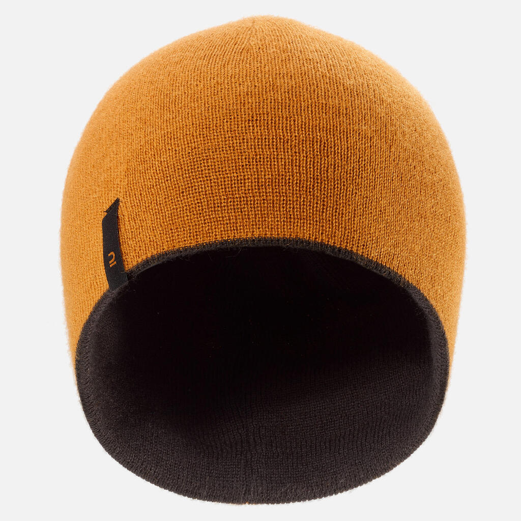 KIDS' REVERSIBLE SKI HAT - YELLOW/BLUE