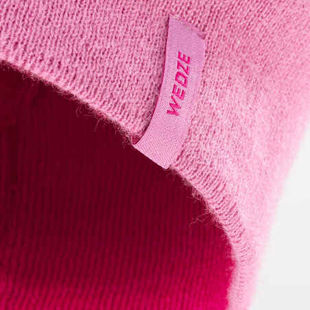 KIDS’ SKI HAT - REVERSE - PINK