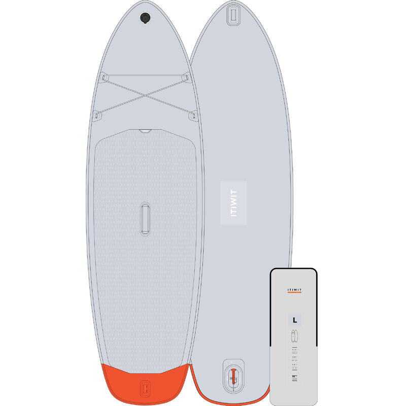 Conjunto de Stand up paddle insuflável (10'/35"/6") 1 ou 2 pessoas até 130kg