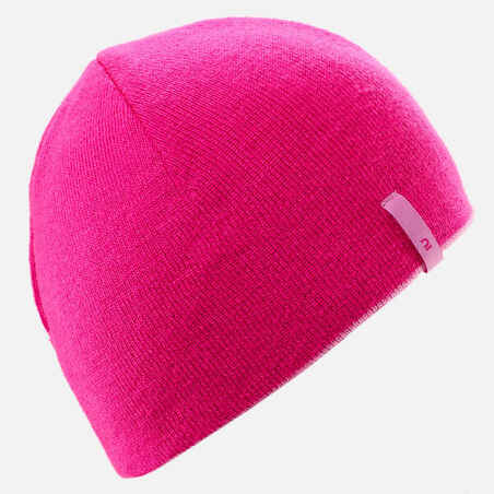 KIDS’ REVERSIBLE SKI HAT - PINK