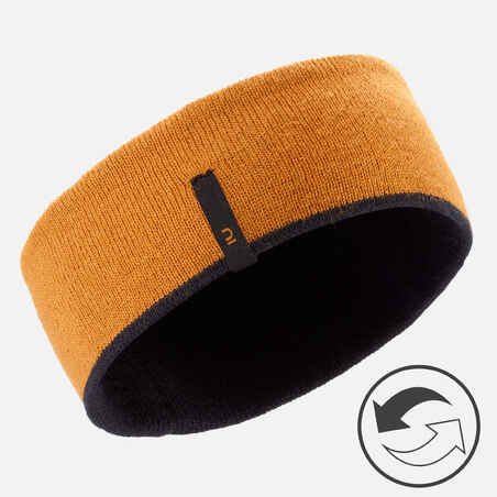 Kids’ Ski Headband Reverse - Black Camel