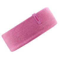 KIDS SKI HEADBAND REVERSE PINK PINK