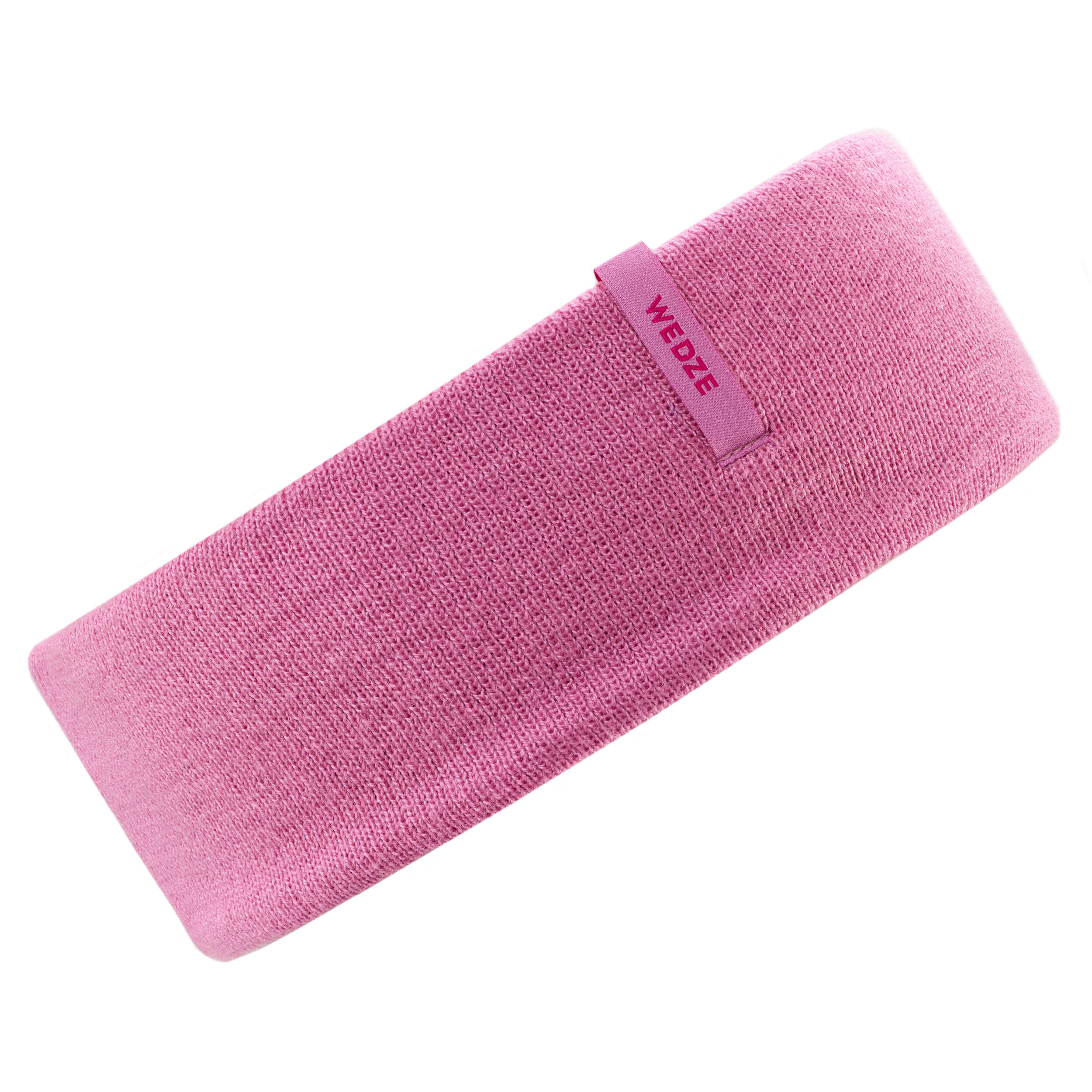 KIDS SKI HEADBAND REVERSE PINK PINK 8/11