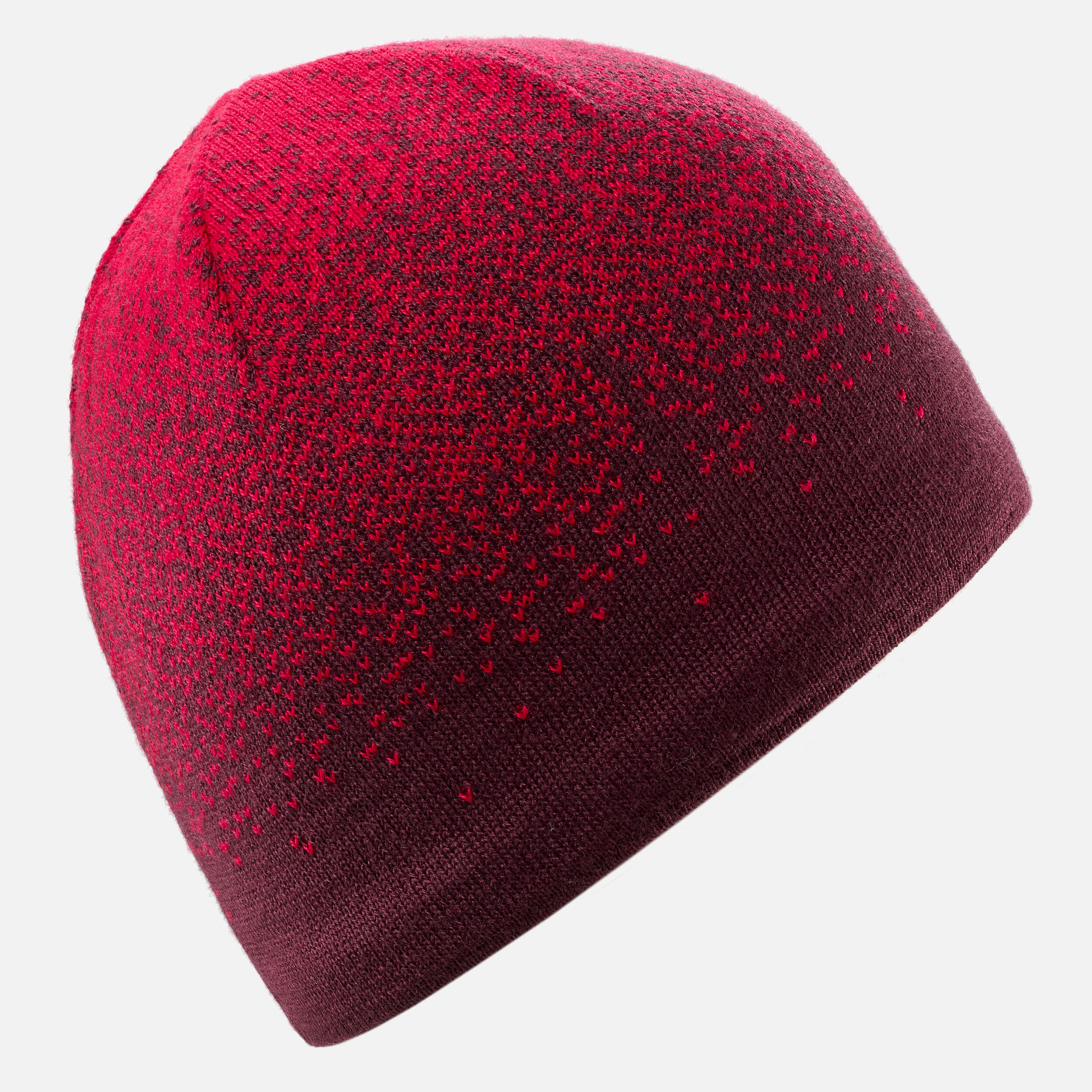 ADULT SKI HAT - MIXUP - BURGUNDY RED 4/7