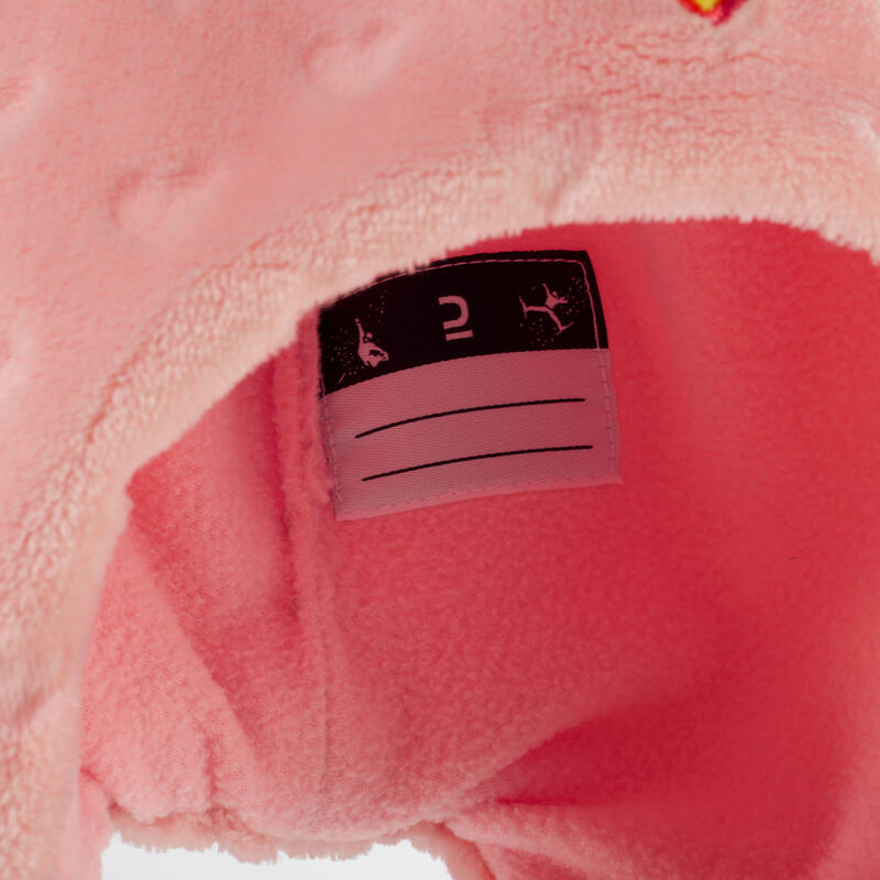 Gorro de invierno con orejeras Niños Wedze Unicornio rosa