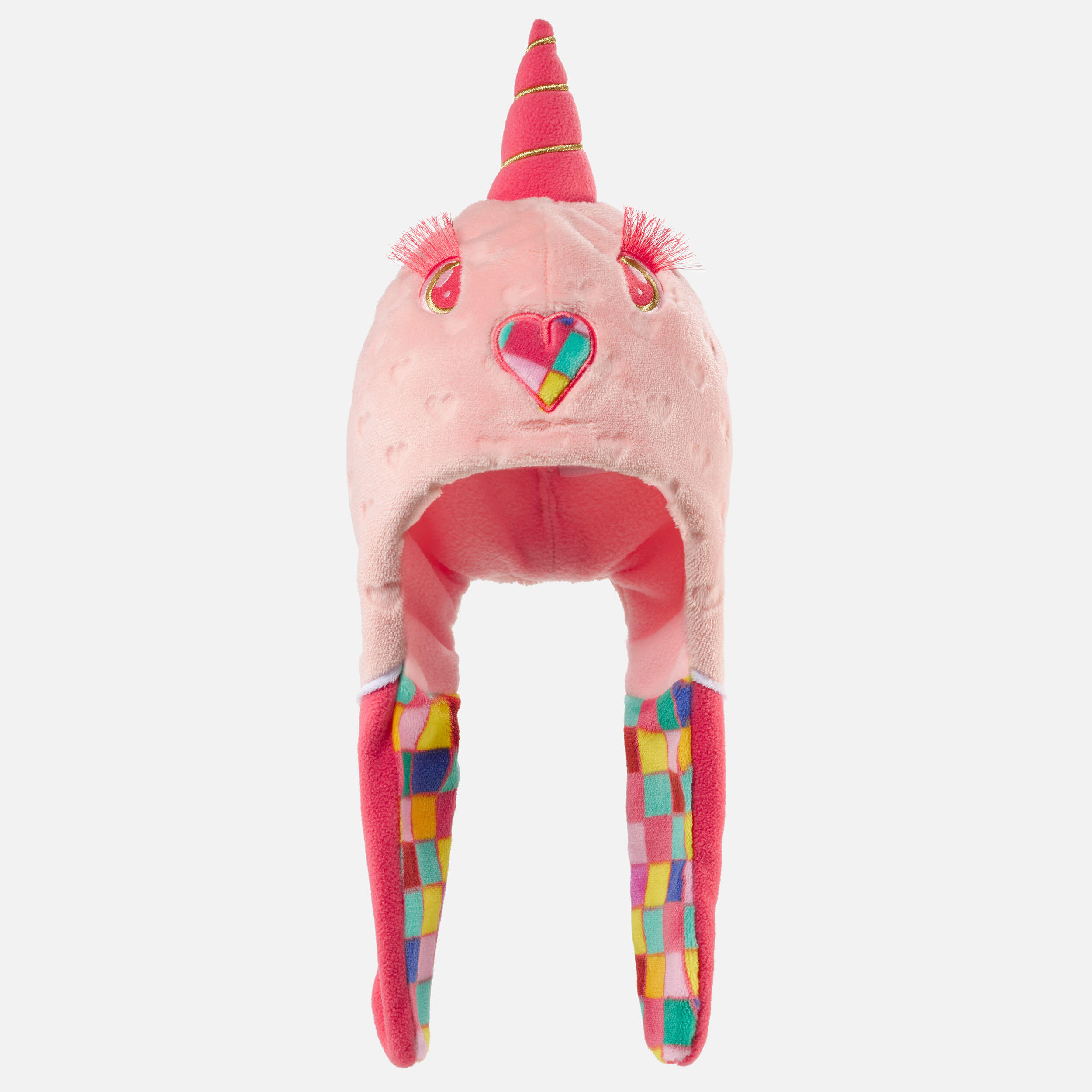 KIDS’ PERUVIAN UNICORN HAT - PINK 2/7