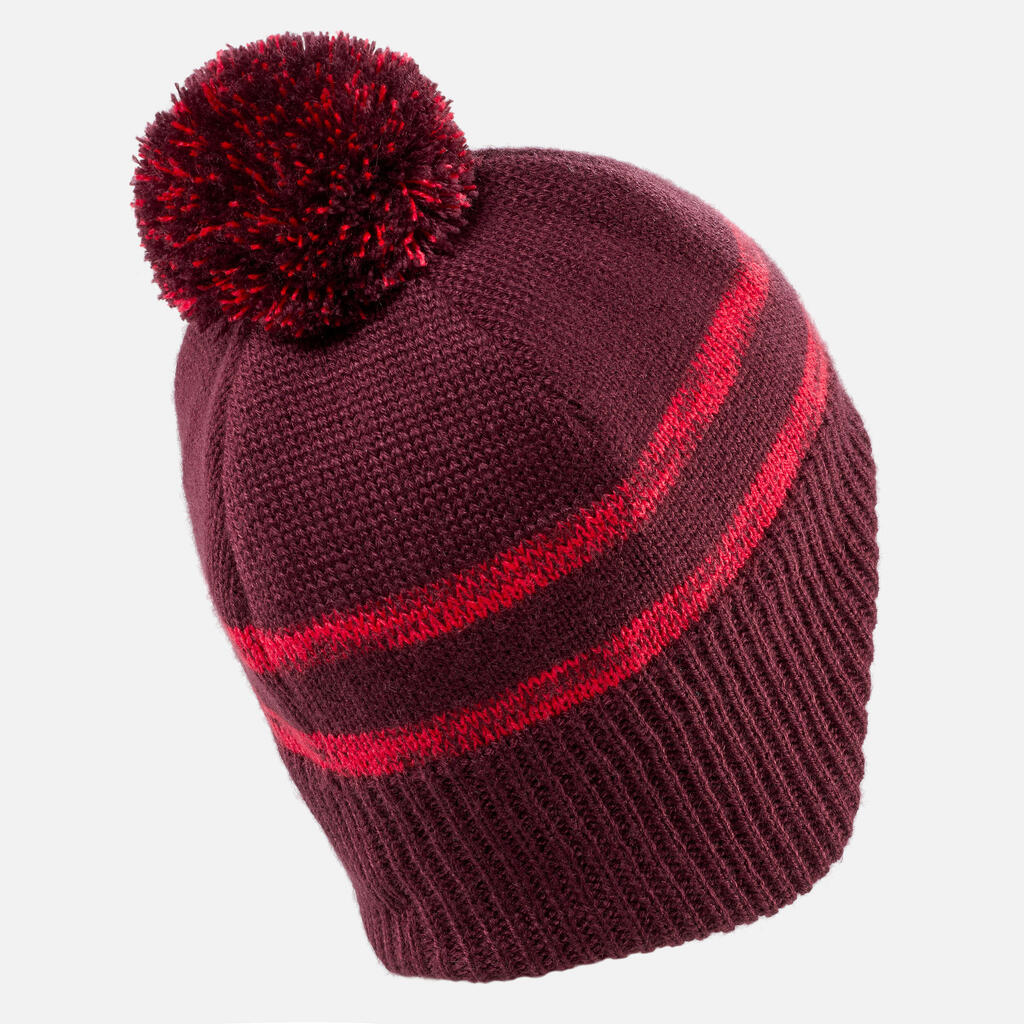 KIDS’ WARM HAT - FLAP LILAC