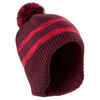 KIDS’ SKI HAT FLAP - BURGUNDY