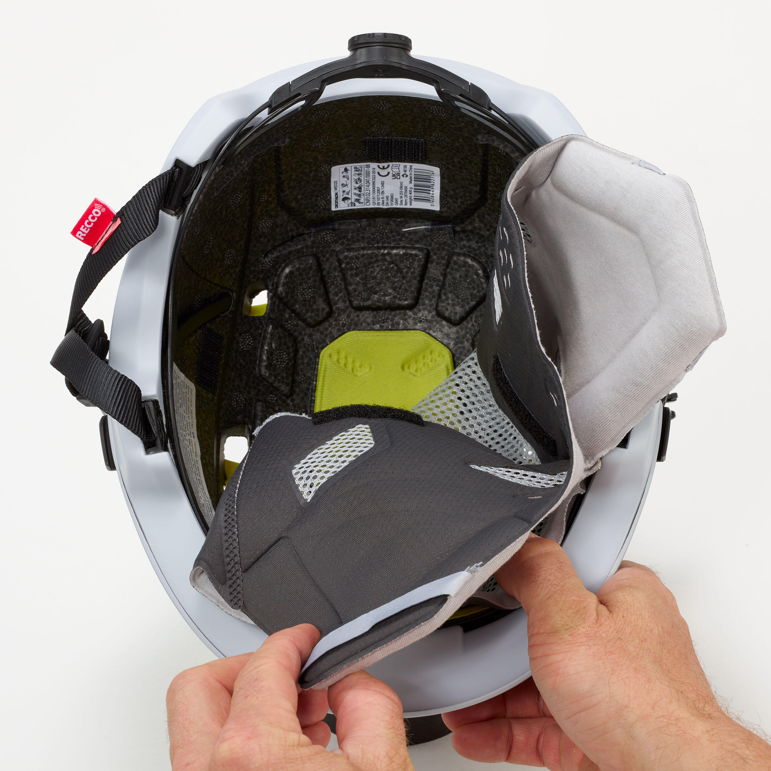 Ski Touring Helmet Grey Wedze Decathlon